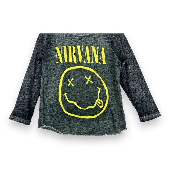 Nirvana Boy’s Graphic Long Sleeve Shirt Size 3T - Picture 3 of 9